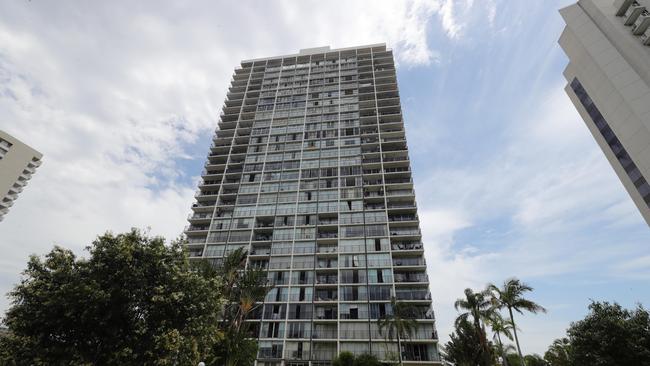 The Condor Apartments at Surfers Paradise. Picture Glenn Hampson