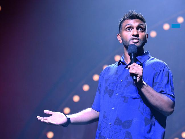 Nazeem Hussain appears in the 2019 Gala. Picture: Jim Lee Photo