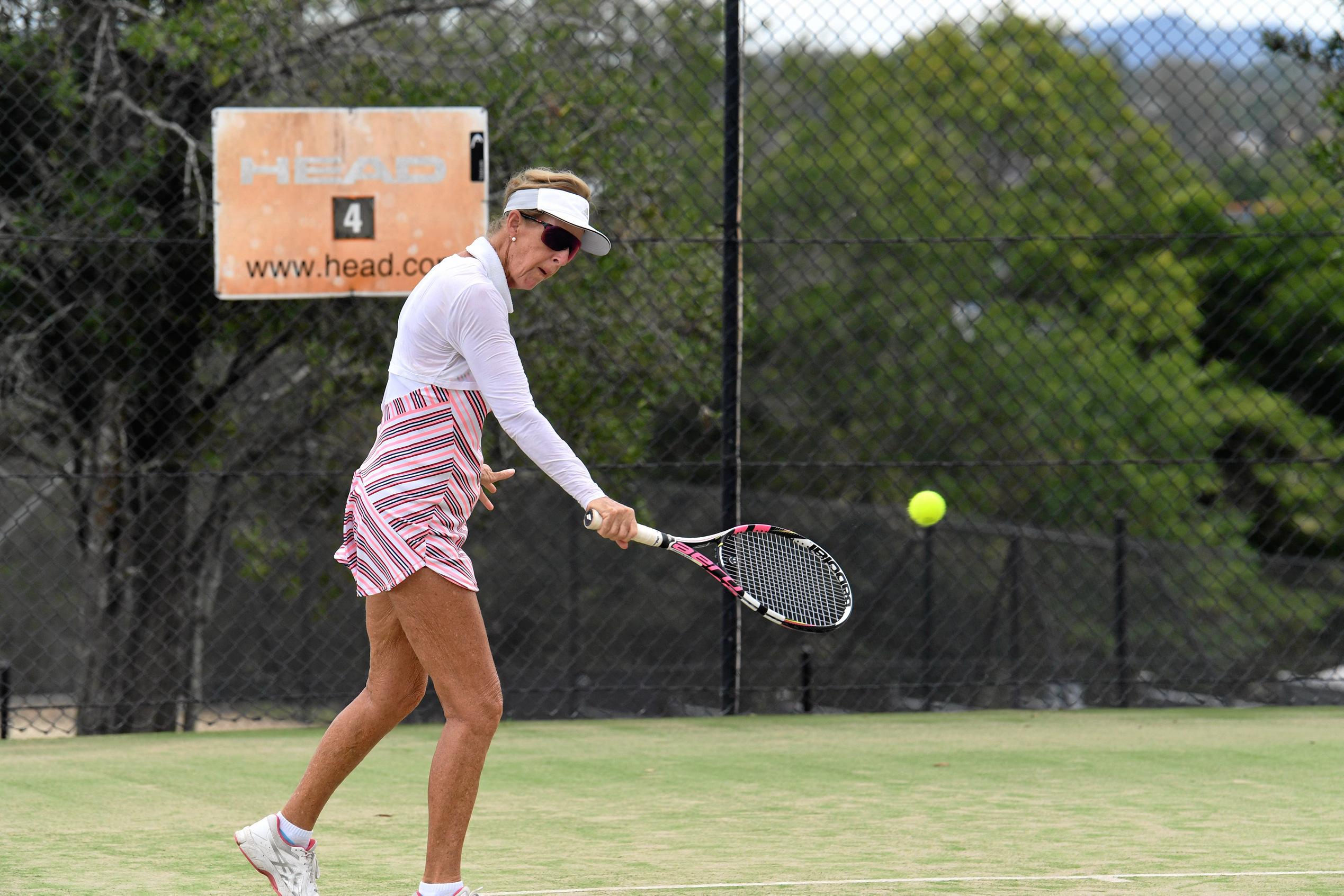 Gympie Tennis tournament - Christine Ridley. Picture: Troy Jegers