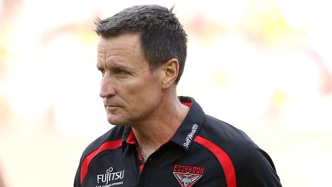 Essendon coach John Worsfold. Picture: AAP