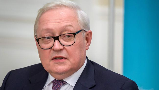 Russian Deputy Foreign Minister Sergei Ryabkov has warned that convoys supplying “Ukraine are “legitimate targets: Picture: AFP