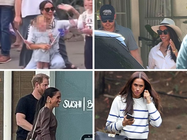 A string of recent pictures of Meghan Markle reveal a huge problem facing the Sussexes.