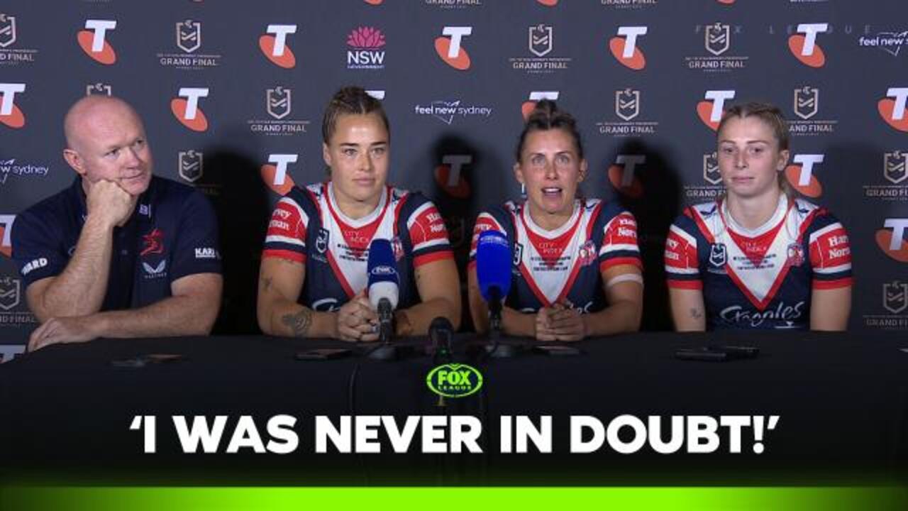 Giddy Roosters discuss huge GF scare