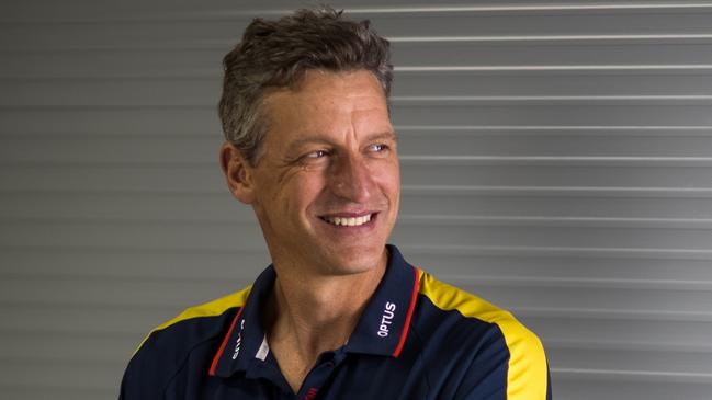 Adelaide AFLW coach Matthew Clarke. Picture: Kelly Barnes/Getty Images