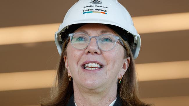 Transport Minister Catherine King did not rule out the government purchasing an equity stake into Rex. Picture: NewsWire/ Max Mason-Hubers