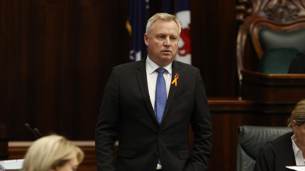 Premier Jeremy Rockliff. Final day of state parliament for 2024. Picture: Nikki Davis-Jones