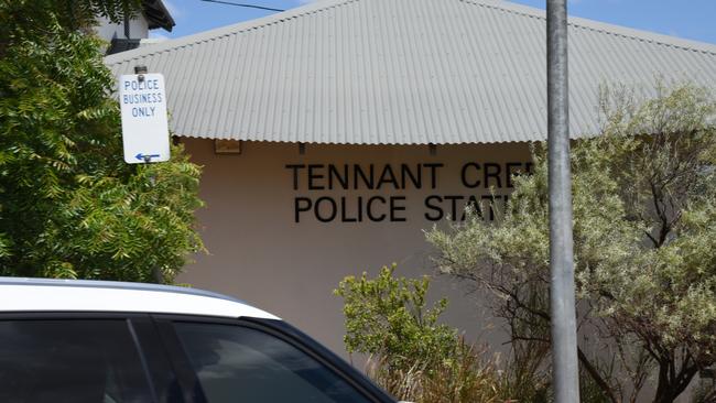 Tennant Creek Police Station. Picture: Alex Treacy