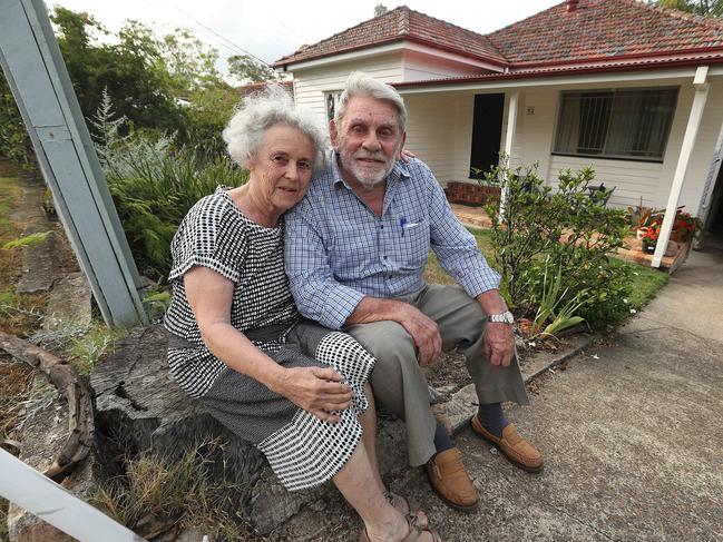 30/1/2019: Retired couple Pat and Dick Connor, at their home in St Lucia, Brisbane. The couple are very concerned over Labor's proposed changes to franking credits and their superannuation. Lyndon Mechielsen/The Australian