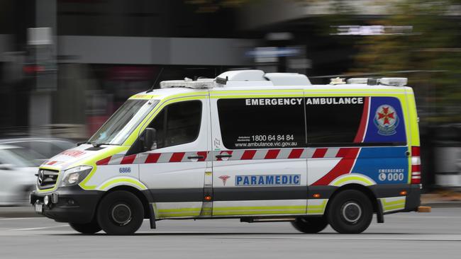 Ambulance Victoria said there has been a high number of calls for respiratory cases. Picture: David Crosling