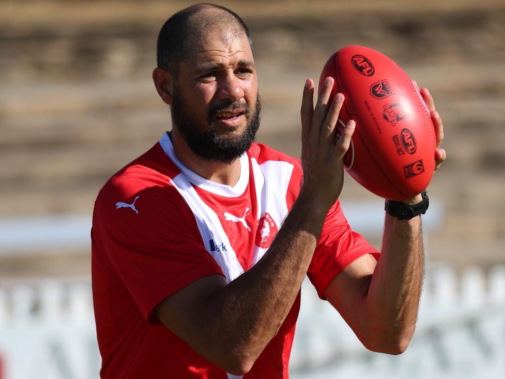 Paddy Ryder spent time training at North Adelaide. Picture: Kurt Donsberg/North Adelaide Football Club