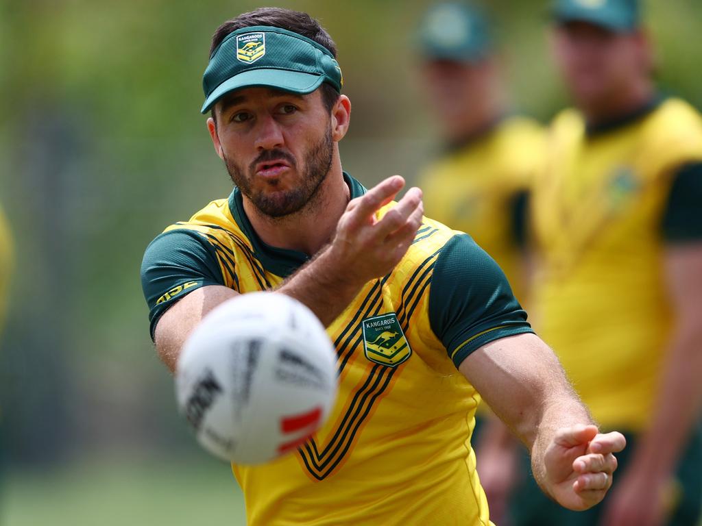 Australian Kangaroos Training Session