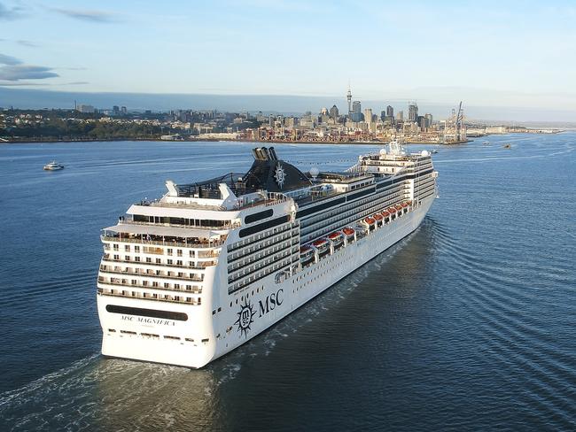 MSC MAGNIFICA 
 MSC Cruises will welcome its MSC Magnifica in March as part of a world cruise, visiting ports including Hobart and an overnight stay in Sydney before heading north for maiden calls to Cairns and Darwin.