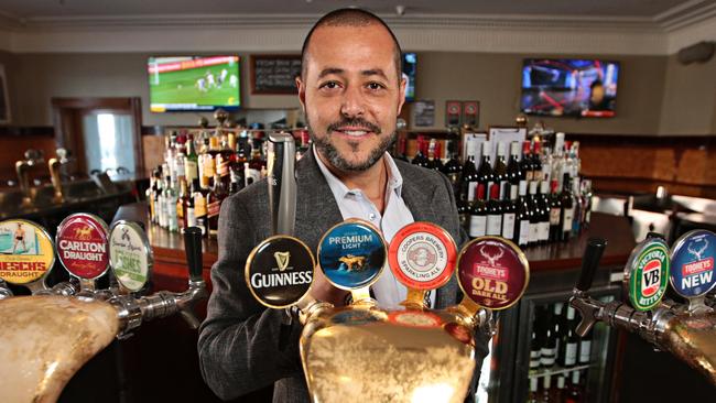 Sam Arnaout owns many hotels – including the famed Priscilla Queen of the Desert pub in Alice Springs. Picture: AAP