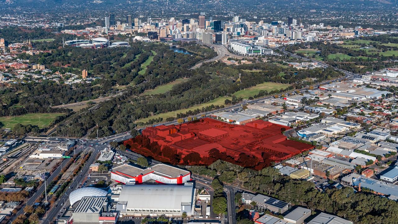 The West End brewery site at Port Rd, Thebarton is considered one of the most prized parcels of lands to hot the market in living memory. Picture: Beyond Property