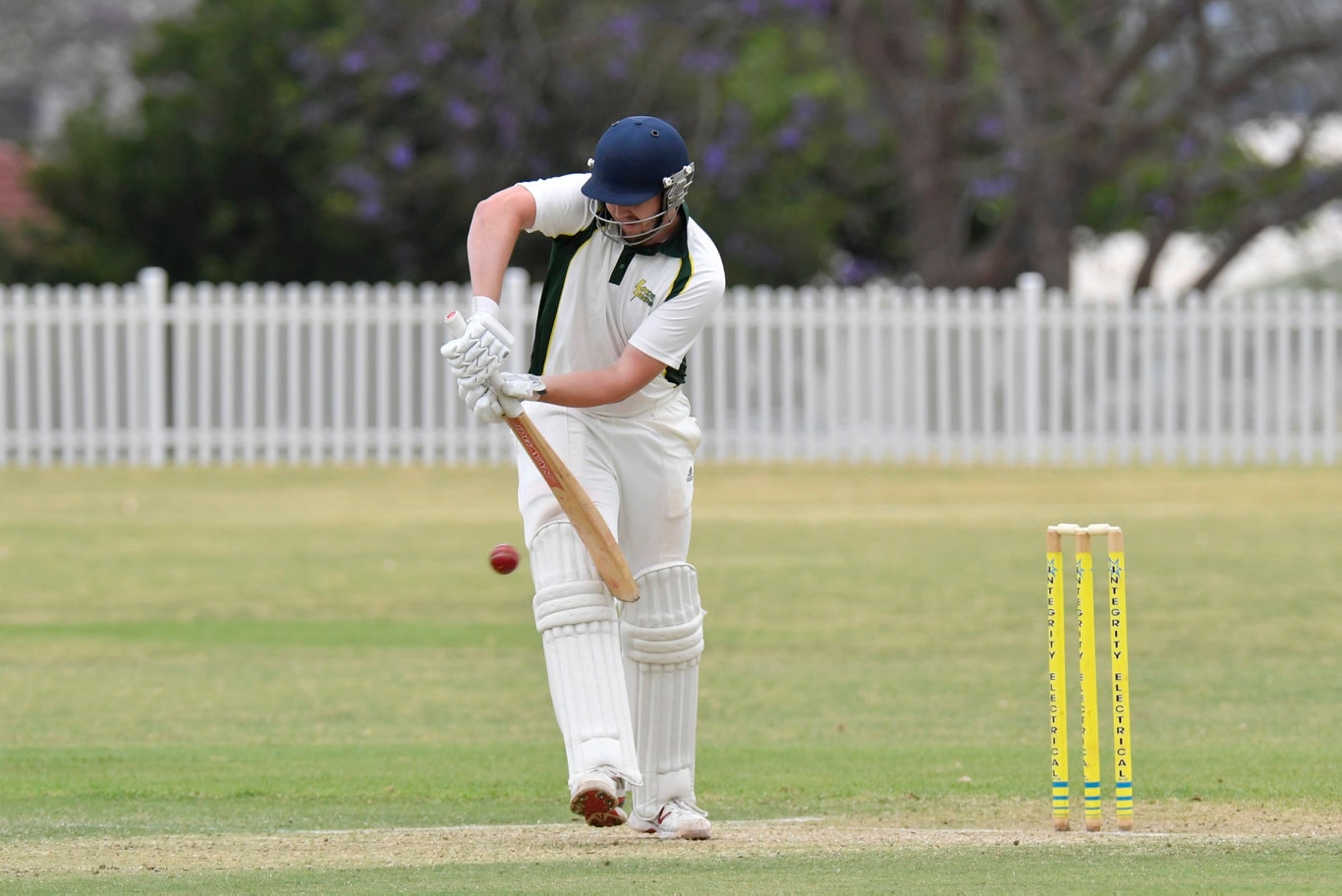 Brodie Dwyer bats for Lockyer Lightning against Northern Brothers Diggers in round five Harding-Madsen Shield cricket at Rockville Oval, Saturday, October 19, 2019. Picture: Kevin Farmer