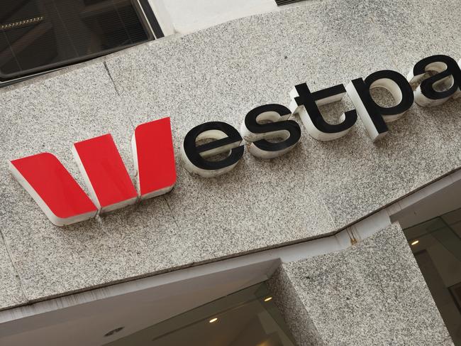 Brisbane, Australia - August 17, 2011: Westpac is one of the four major banking institutions in Australia. This is Westpac\\'s logo on a building in downtown Brisbane, Australia.