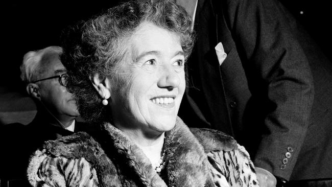 Children's author Enid Blyton in 1957.