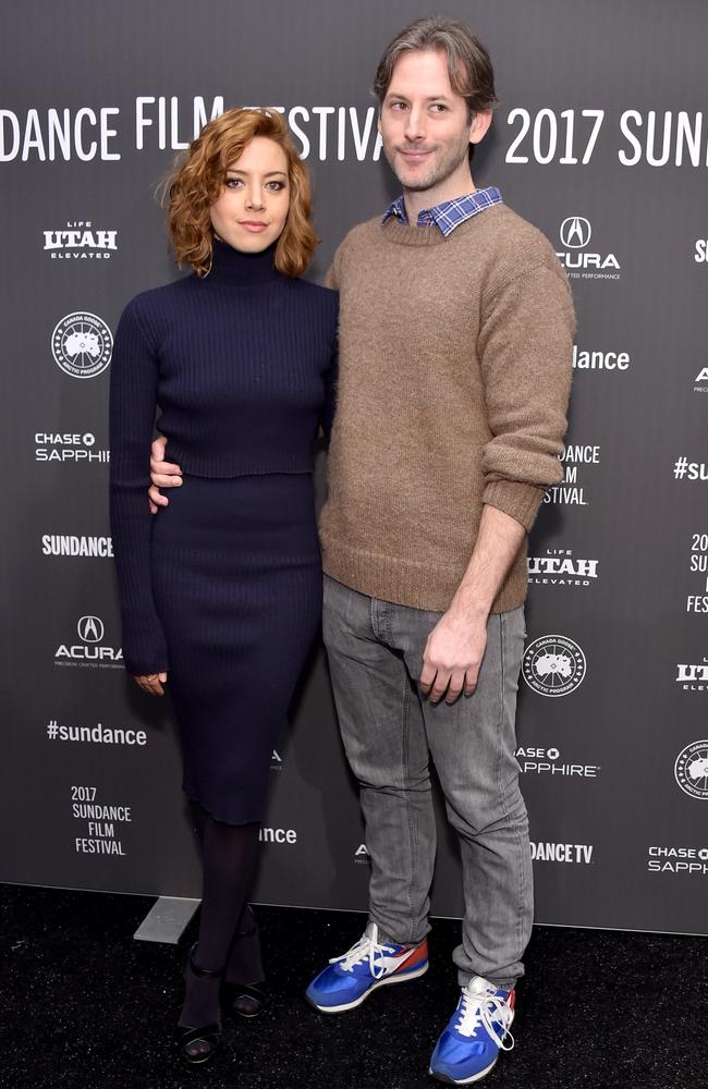 Aubrey Plaza had quietly separated from husband Jeff Baena prior to his death, it’s been revealed. Picture: Michael Loccisano/Getty Images for Sundance Film Festival