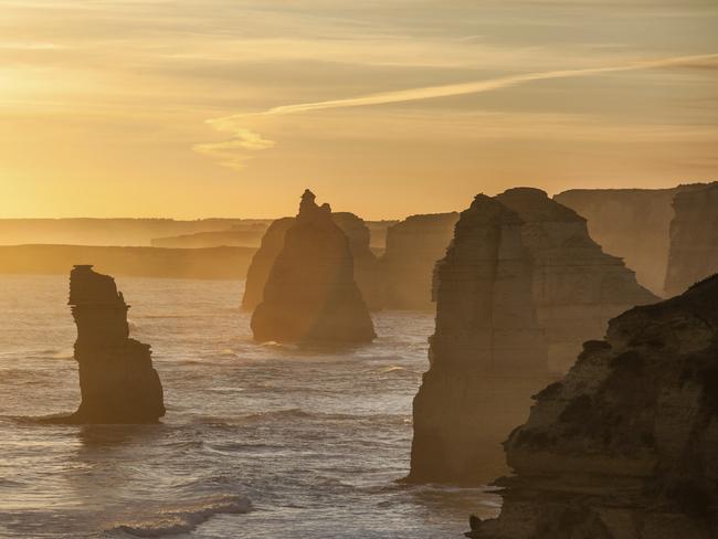 ESCAPE: Australia... Twelve Apostles rock formations, Great Ocean Road, Victoria, Australia Picture: Istock