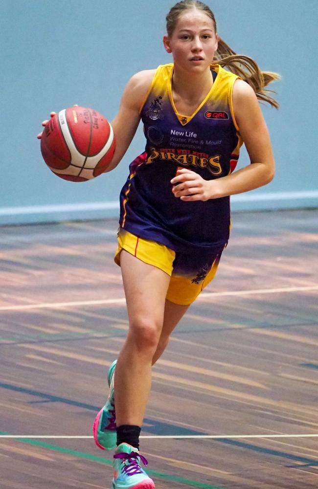 South West Metro Pirates player Susan McHugh. Picture: Supplied