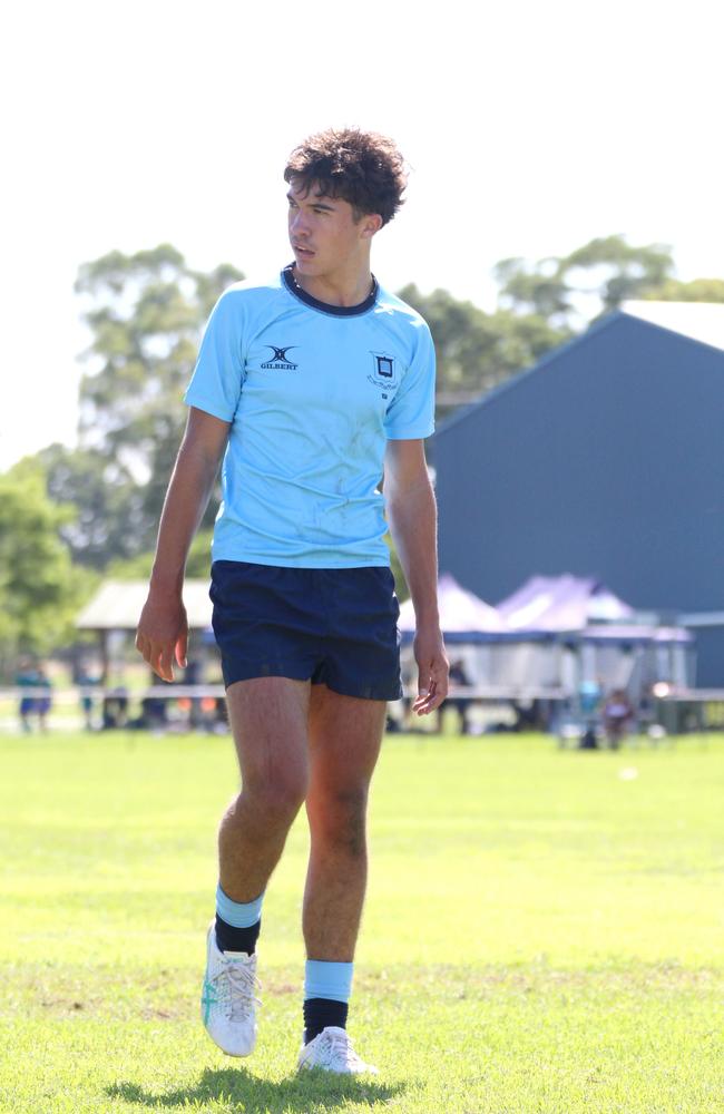 Ballymore Cup rugby action at the Albany Creek Brumbies Junior Rugby Union Club on Friday, April 12, 2024.