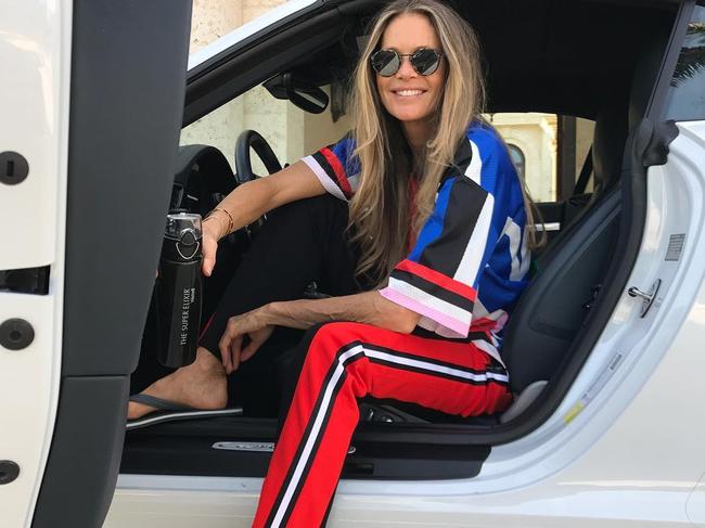 Elle Macpherson wearing P.E. Nation. Picture: Instagram