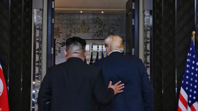 The invite was reportedly extended to President Trump at his Singapore summit with the North Korean leader. Picture: AFP