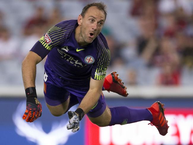 Eugene Galekovic has been outstanding for Melbourne City. Picture: AAP 