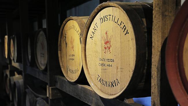 Due diligence on the stock at the Nant distillery has revealed more than 700 barrels sold to investors don’t exist. Picture: MATHEW FARRELL