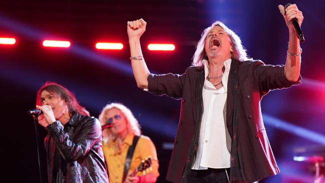 Hansen first joined the band in 2005. Picture: Tyler Golden/NBC via Getty Images