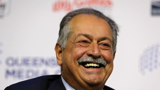 Brisbane Olympics president ­Andrew Liveris on Wednesday. Picture: David Clark