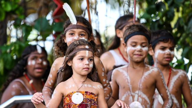 Performers at the 2023 Eco Fiesta at Munro Martin Parklands. Picture: Supplied