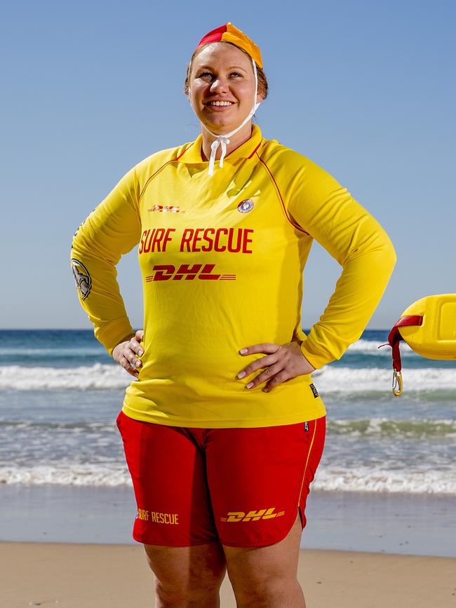 Courtney Taylor (Currumbin SLSC) came second in the 2020 Surf Girl competition. Picture: Jerad Williams