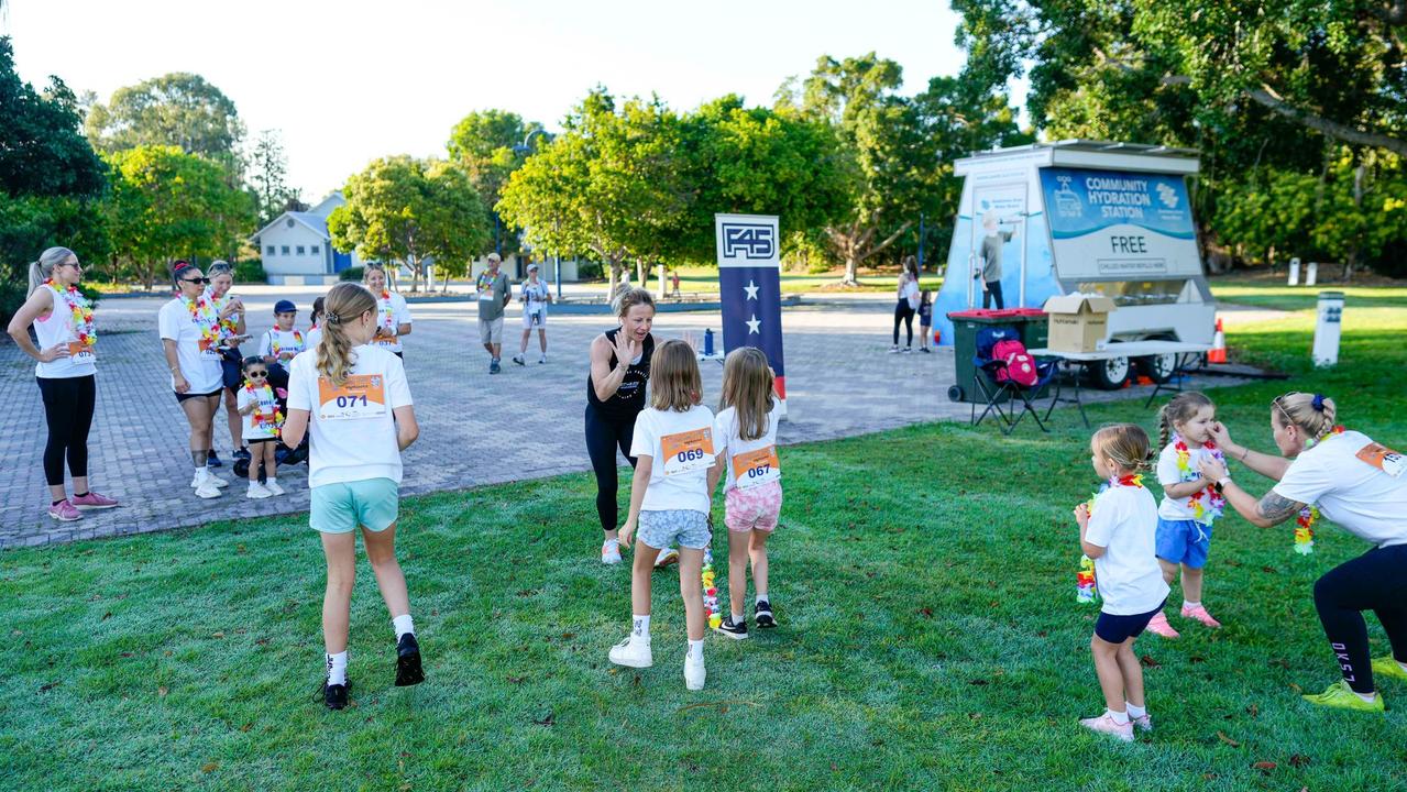 Fun from the 2023 Gladstone Colour Me Capricorn fun run for the RACQ CapRescue. Photos: Cherryandjun Photography
