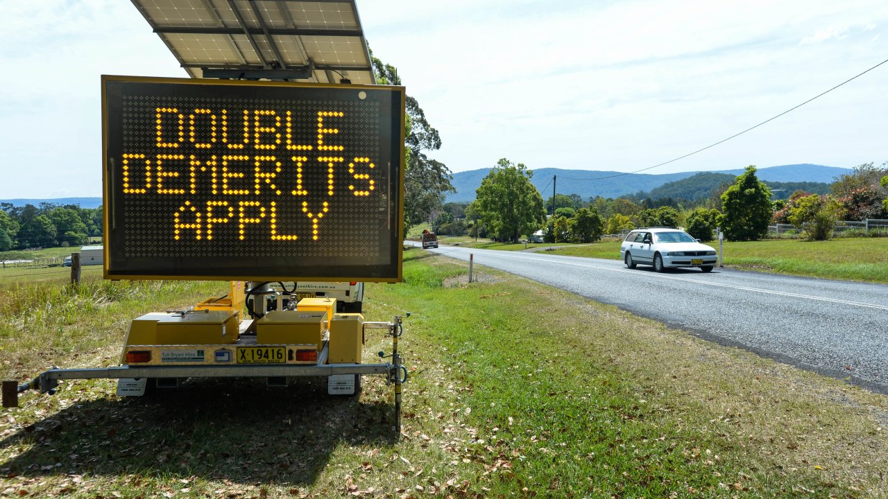 Double demerits in force for Labour Day long weekend as NSW Police