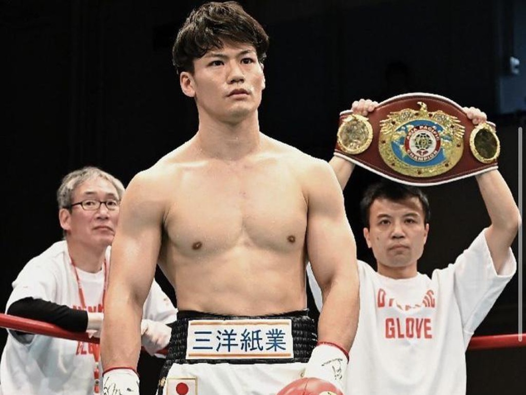 Japan boxing star Takeshi Inoue.