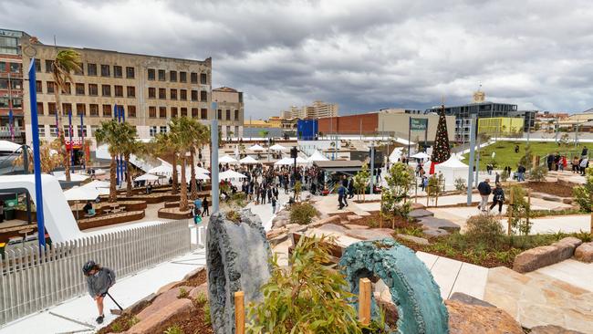 Prahran Square was opened on December 1.