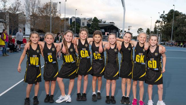 Torquay Stewart under-11 netball team.