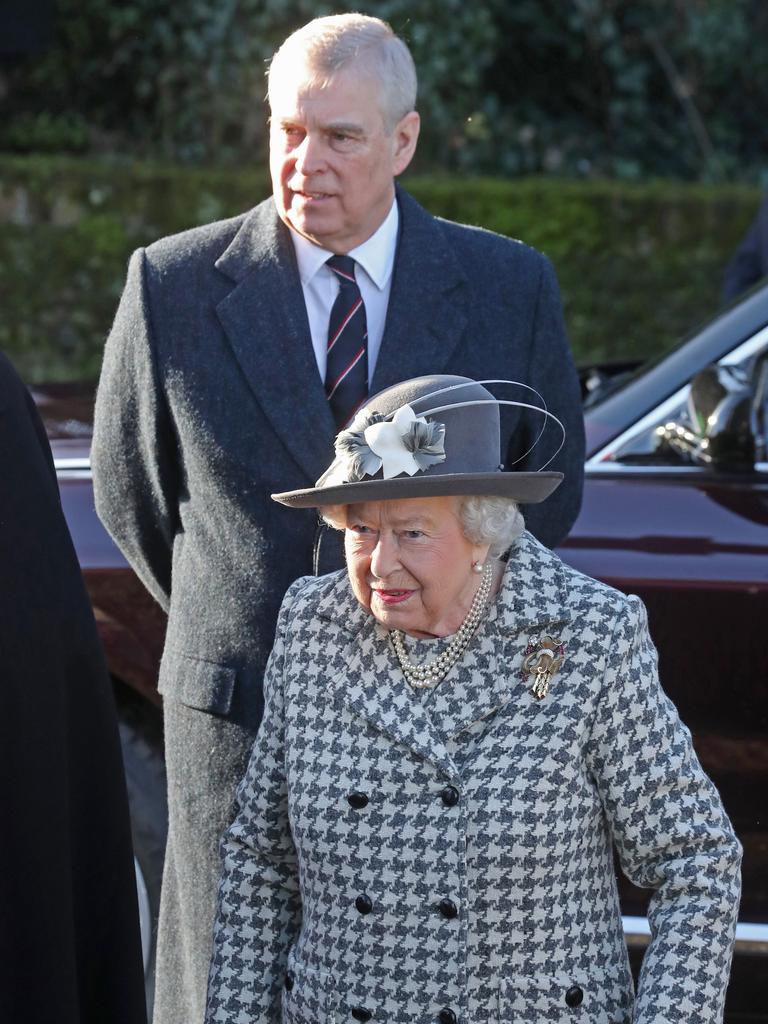 Flowers and cards were seen being delivered to Royal Lodge, Berks, on Andrew’s birthday. Picture: Chris Jackson/Getty Images