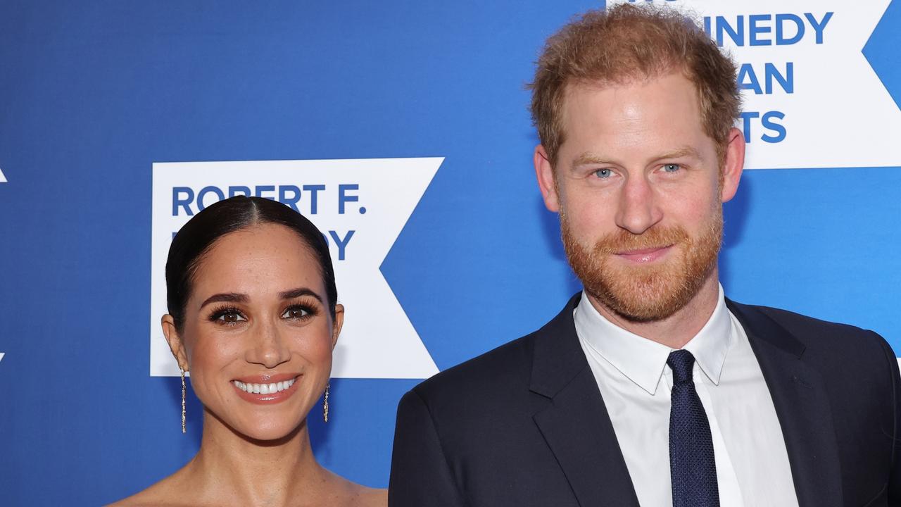 The Sussexes are reportedly done with looking back. Picture: Robert F. Kennedy Human Rights Ripple of Hope Gala