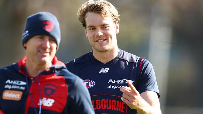 Jack Watts at Melbourne training.