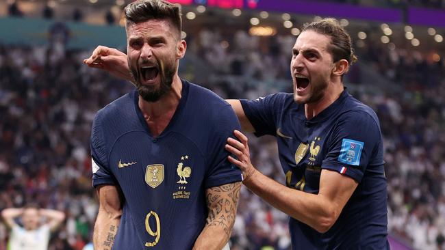 Adrien Rabiot is in doubt for France’s semi-final. Picture: Getty Images