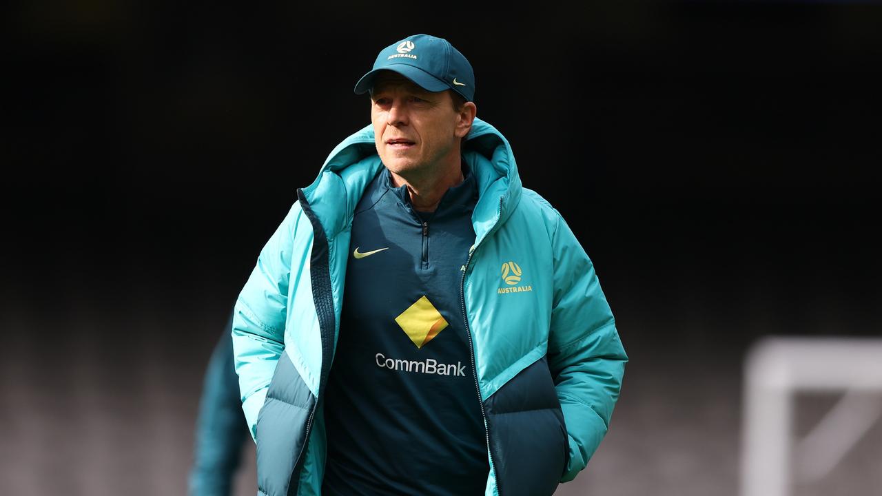 Matildas head coach Tony Gustavsson appears to have settled on his preferred starting lineup. Picture: Getty