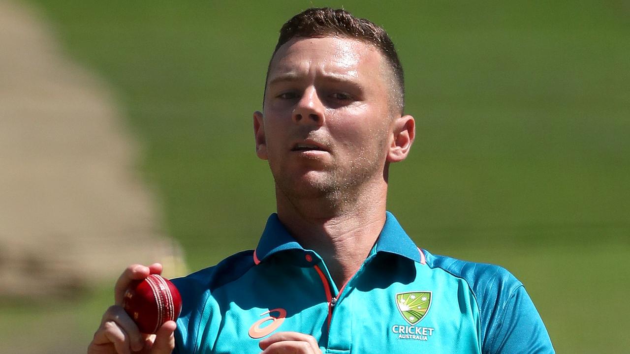 Hazlewood bowled in the nets before the Boxing Day Test but ruled himself out of contention. Picture: Kelly Defina / Getty Images