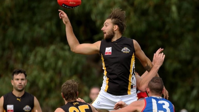 Balwyn ruckman Chevy Andersen is facing a lengthy stint on the sidelines following a coward-punch attack. Picture: Stuart Milligan