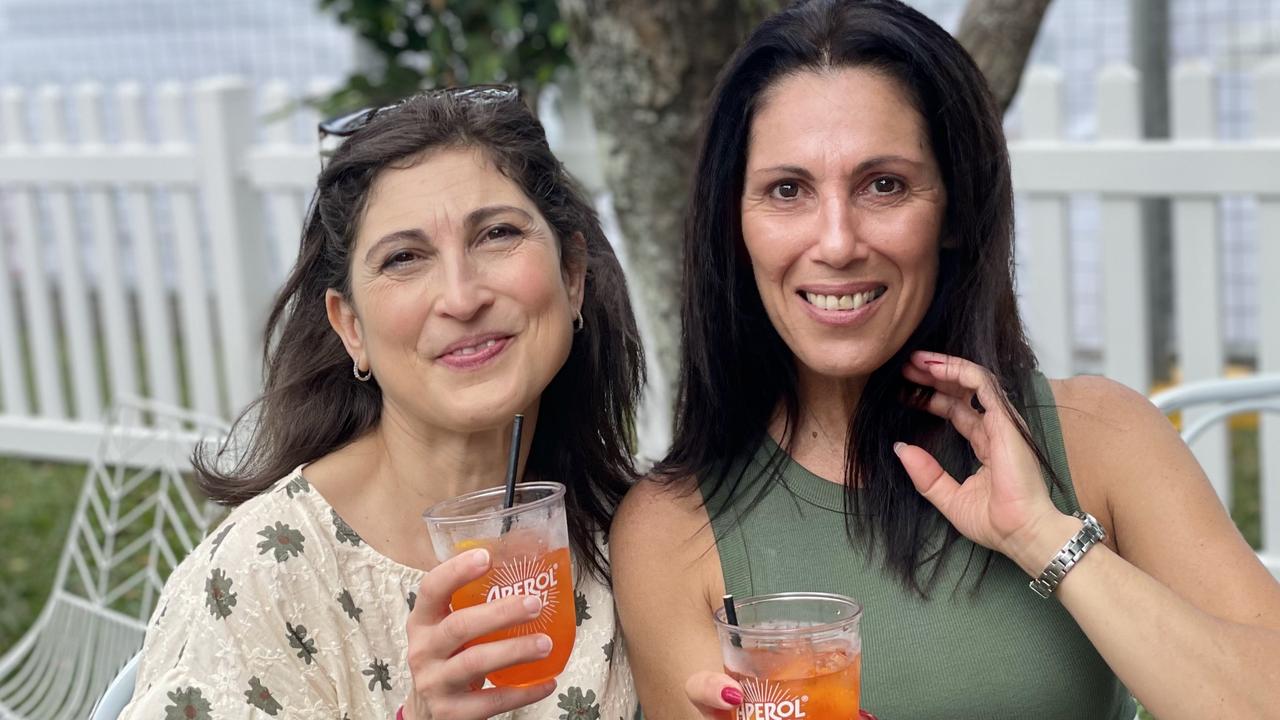 Cairns Italian Festival 2023: Francesca Cerniglia and Giovanna Amatruda. Picture: Bronwyn Farr