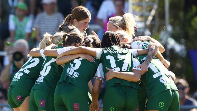 Canberra United’s future in the A-League women’s competition seems clouded. Picture: Mark Nolan/Getty Images