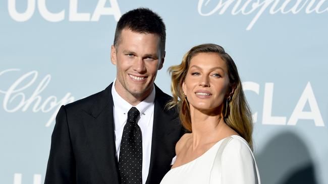 LOS ANGELES, CALIFORNIA - FEBRUARY 21: (L-R) Tom Brady and Gisele Bündchen attends the 2019 Hollywood For Science Gala at Private Residence on February 21, 2019 in Los Angeles, California.   Kevin Winter/Getty Images/AFP