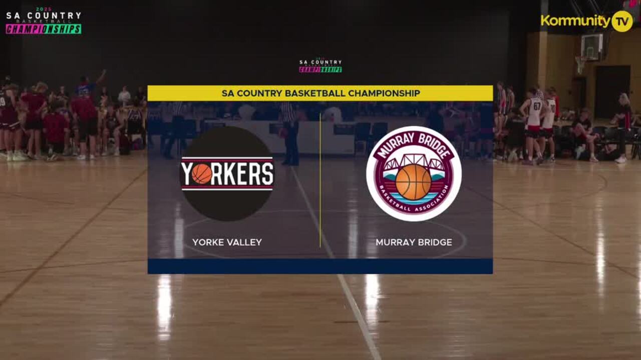 Replay: Yorke Valley v Murray Bridge (U18 Boys Div 2)—SA Junior Country Basketball Championships Day 1