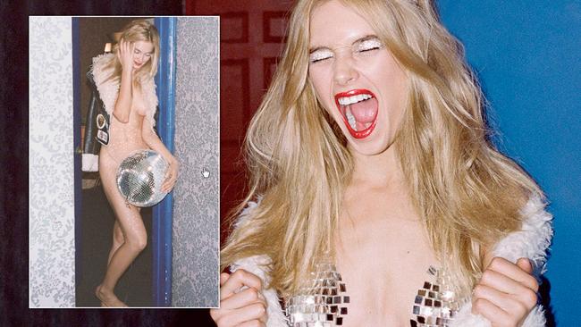 Bridget Malcolm bares almost all in Playboy shoot